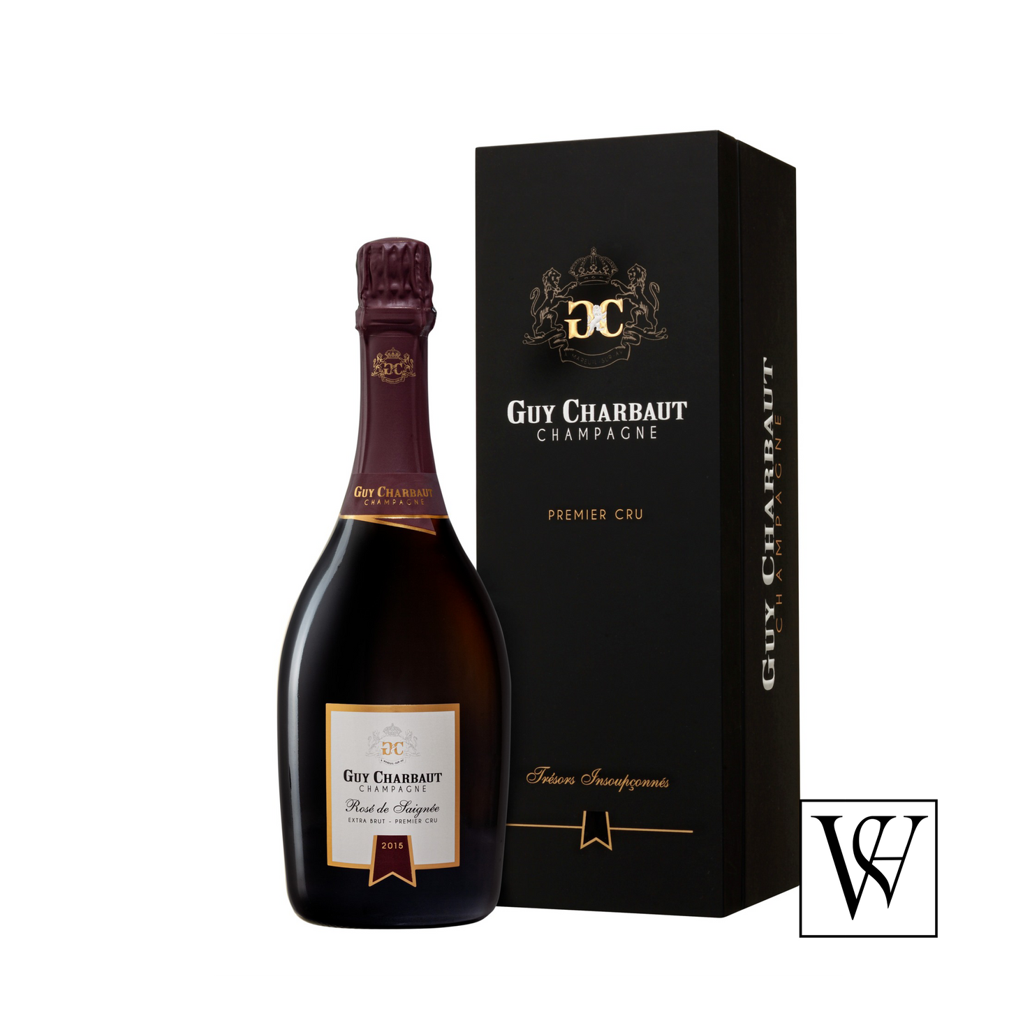 Champagne Rosé De Saignée 1er Cru 2015 - Guy Charbaut